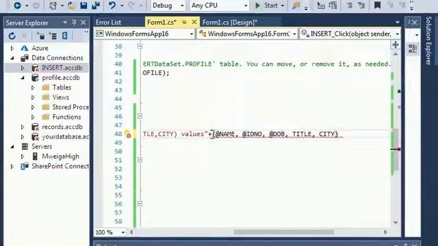 Insert, Update, Delete Data from DataGridView using Access as DataBase (Visual Studio 2017) смотреть онлайн