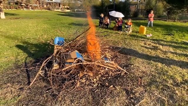 Yard Work Video For Kids | Excavator Truck Tractor Lawn Mowers Tools BLiPPi Toys | Min Min Playtime