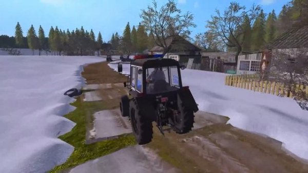 ПОЛИЦЕЙСКАЯ ПОГОНЯ! ПЬЯНЫЙ ВОДИЛА УГНАЛ АВТОБУС! FARMING SIMULATOR 17