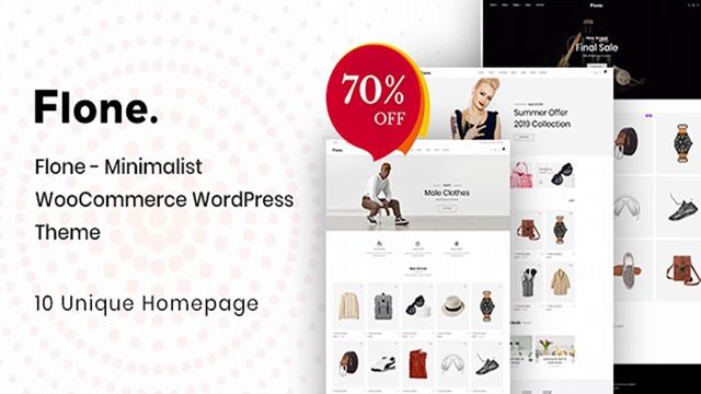 Flone – Minimal WooCommerce WordPress Theme | Themeforest Website Templates and Themes смотреть онлайн