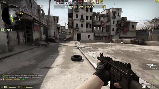 Counter-Strike: Global Offensive (GTX 1050 2gb MSI OC Edition) смотреть онлайн