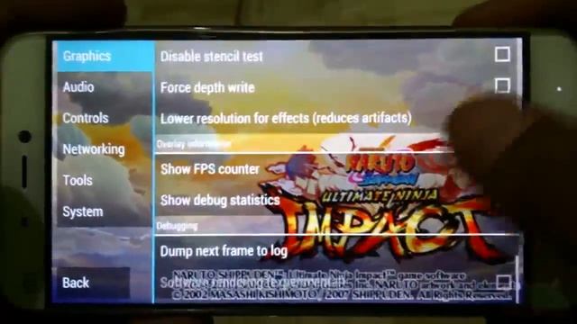 Naruto Shippuden - Ultimate Ninja Impact - PPSSPP Android