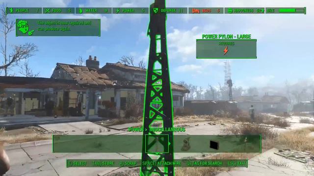 fallout 4 HD: How to repair object смотреть онлайн