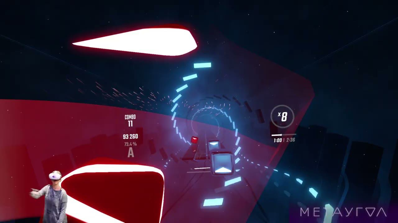 Emperor’s New Clothes – Panic! At the Disco. BeatSaber VR