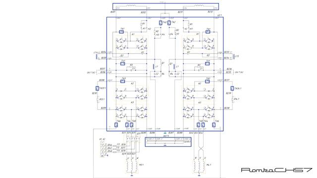 Описание электрических схем и тягового оборудования электровоза ЭП20