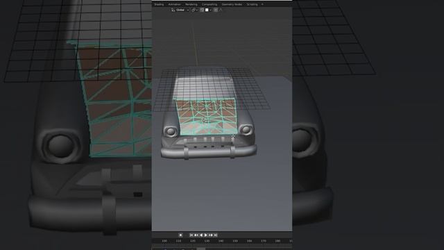 Blender урок как НЕ надо делать ретопологию, но инструмент knife project надо знать!) смотреть онлайн