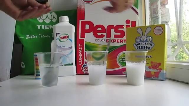 Сравнение уровня РН среды в средствах для стирки белья. смотреть онлайн