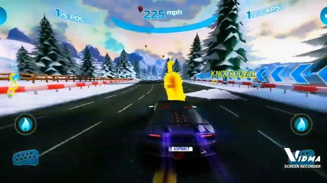 Asphalt 5 winter mode game play with Lamborghini смотреть онлайн
