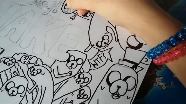 Дудлинг Джейк/Время Приключений//Doodling Jake/Adventure Time смотреть онлайн