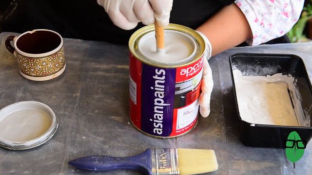 How to make chalk paint for your Gardening DIY | Hindi Subtitles смотреть онлайн