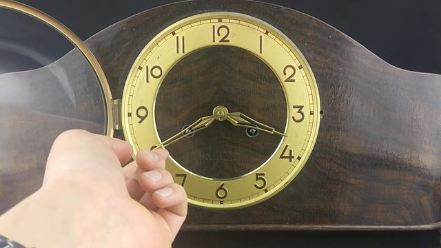 Старые каминные часы D.A.Danckwerth. Германия смотреть онлайн