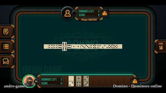 Domino - Dominoes online (by ZiMAD) - free classic board game for Android and iOS - gameplay. смотреть онлайн