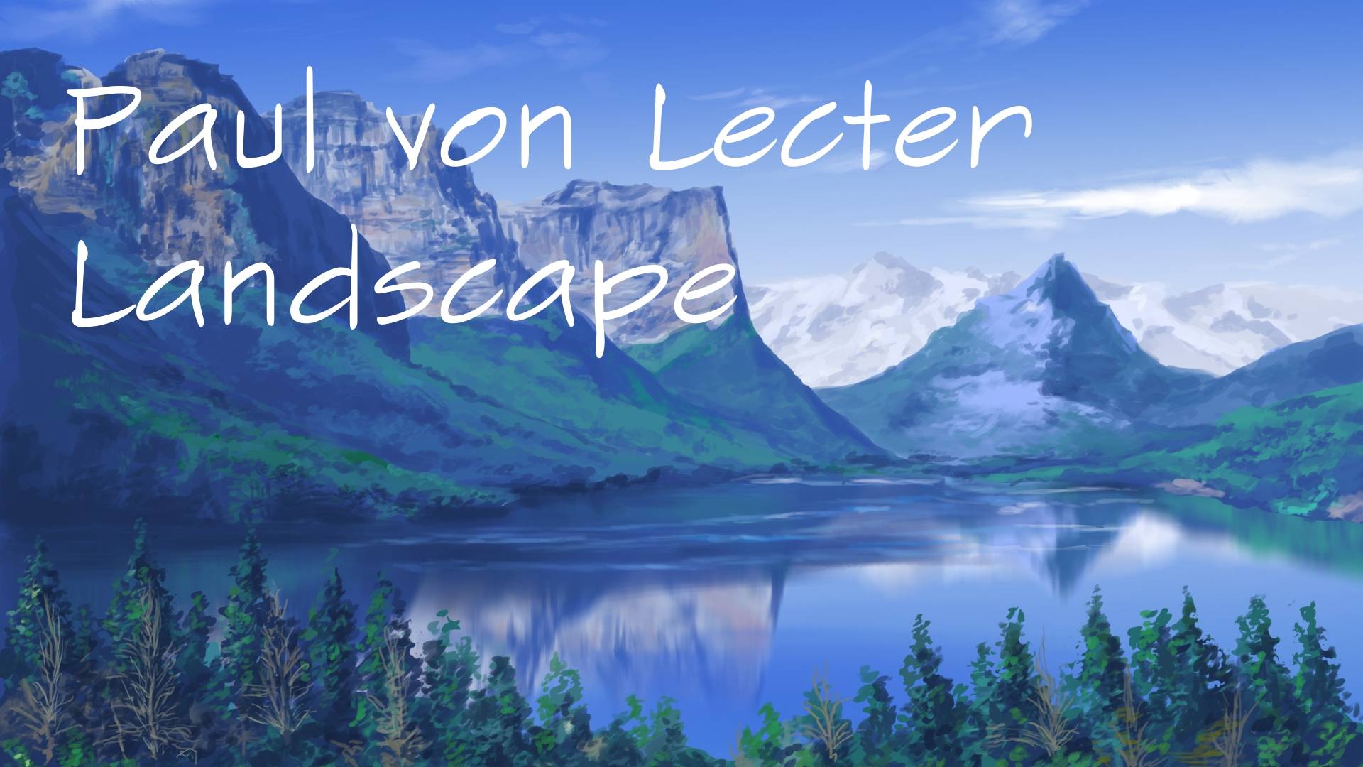 Paul Von Lecter - Landscape [Breaks, Progressive Breaks]