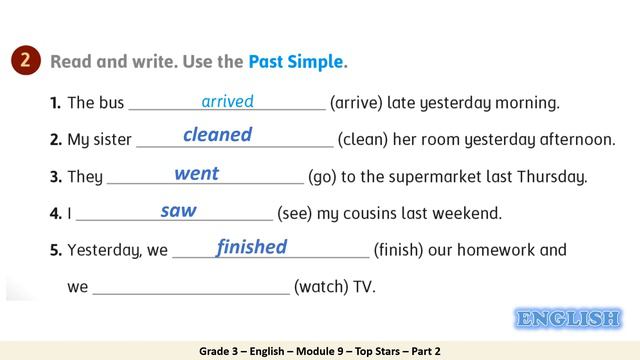 Grade 3 English Module 9 Top Stars Part 2 смотреть онлайн