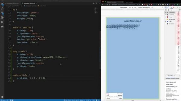90 A Newspaper Cover