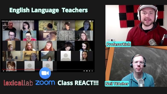 Online Zoom Classroom (Hugh Dellar) Observation - Teachers React! смотреть онлайн
