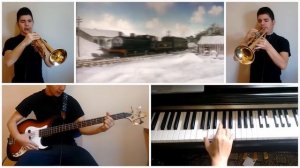 Thomas and Friends - Donald and Douglas Theme (Trumpet, piano and bass cover)