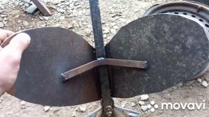 Самодельный окучник для самодельного трактора мини мтз...