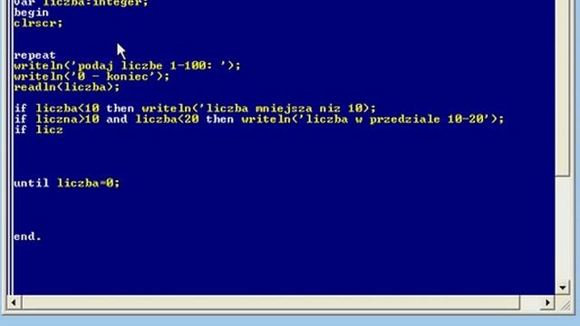 turbo pascal kurs - if then else смотреть онлайн