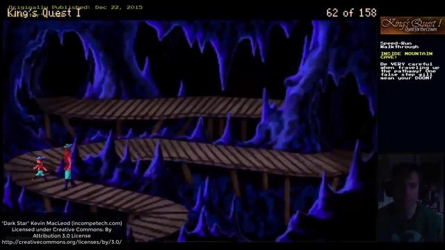 King's Quest I: Quest For The Crown - SPEED-RUN - Walkthrough смотреть онлайн