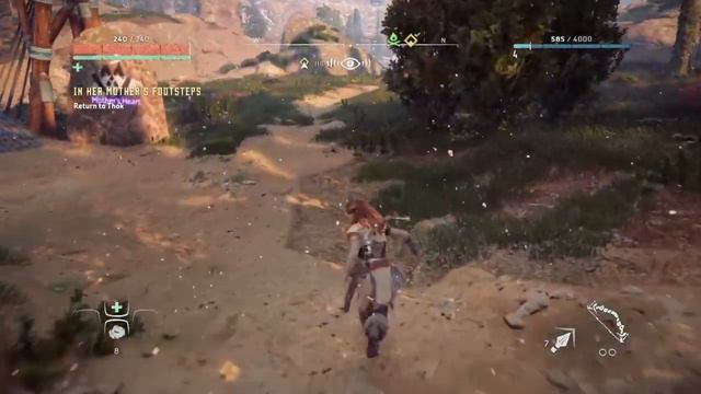 Horizon Zero Dawn™ || Gameplay walkthrough || Part 2 || Obtain trip caster and craft Fire arrow || смотреть онлайн