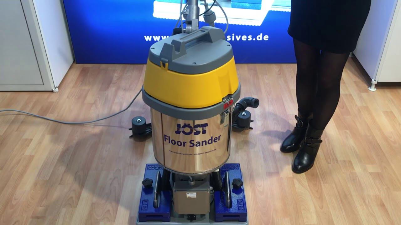 FLOOR SANDER. Новая модель чистящих машин Joest смотреть онлайн