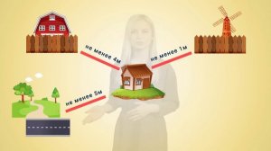 Расстояния от соседних построек и забора на дачном участке