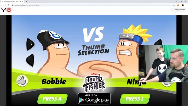 Thumb Wars!!!! смотреть онлайн