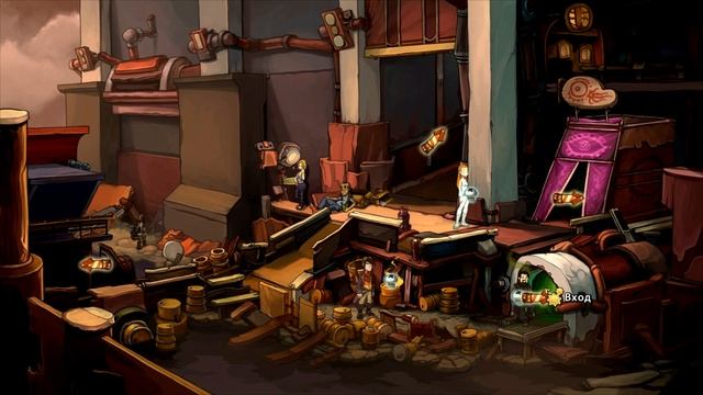 Deponia 2 - Серия 28 (Синий заяц - к грибам) КурЯщего из окна смотреть онлайн