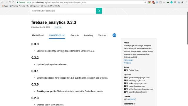 Flutter: Integrate Analytics | Firebase Analytics | Handling Library Issues | 1.3 смотреть онлайн