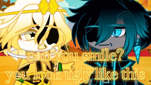 Could you smile a bit?👀||meme||Gacha club||Undertale Au||Sans Au💙✨🎉🎊💖💕||✨💛Dream & Nightmare🖤✨ смотреть онлайн