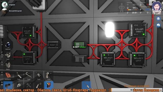 Stationeers Правильный шлюз, прорабатываем прототип смотреть онлайн