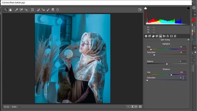 Membuat Foto Lebih Berwarna dengan FIlter Photoshop смотреть онлайн