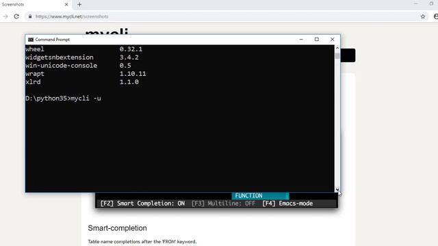 Lesson 15 : mycli python package installation for MySQL смотреть онлайн