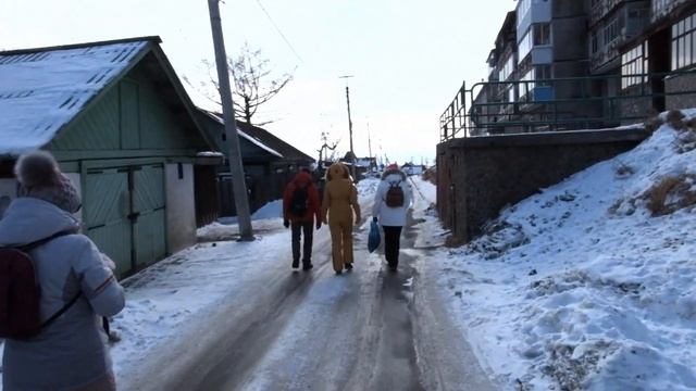 Листвянка, выход на лед. Зимний Байкал. Часть 2. смотреть онлайн