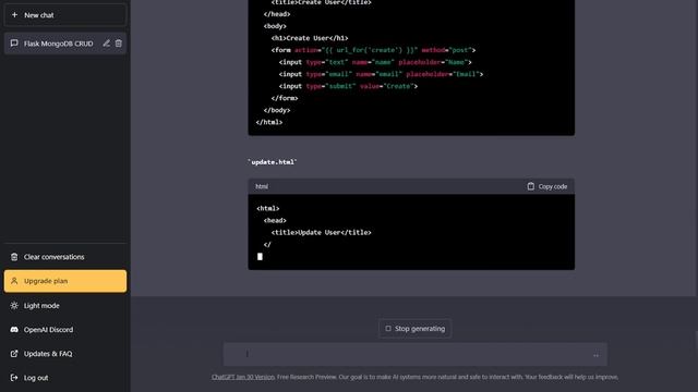 Unlock the Secrets of a Powerful Python Flask 2.0 CRUD App with ChatGPT and MongoDB! смотреть онлайн