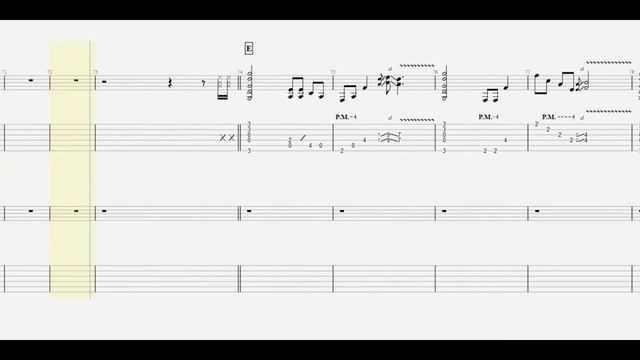 B'z. Still Alive guitar tab 2 смотреть онлайн