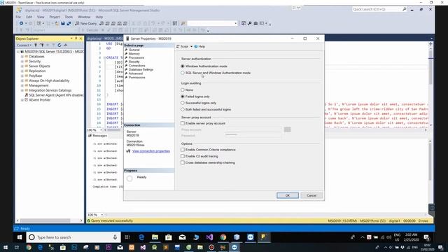 Cách để Login với tài khoản SA và config port 1433 trong SQL SERVER смотреть онлайн