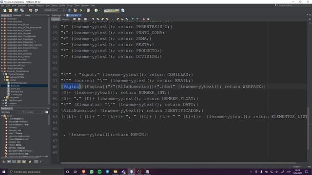 Analizador Léxico en java con Jflex смотреть онлайн