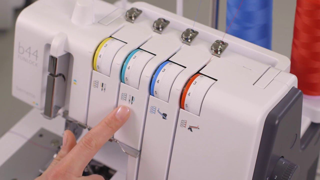 B44 + B48 Инструкция – настройка натяжения нитей 3⁄15