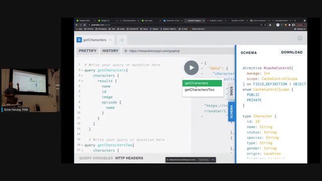 Javascript, GraphQL, and APIs at Front-end Miami Meetup смотреть онлайн