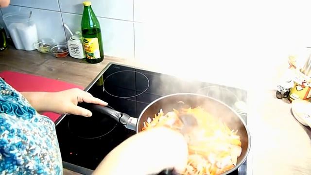 Овощной гарнир к мясу. Просто и ооочень вкусно! смотреть онлайн