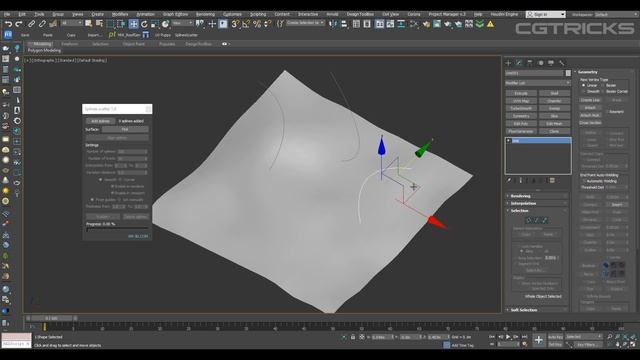 Splines Scatter script | KM-3D смотреть онлайн