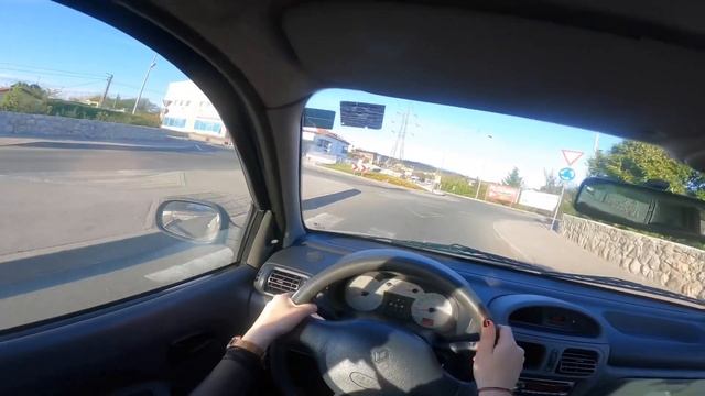Renault Clio 1,2 43kW,2001 MY POV TEST DRIVE смотреть онлайн