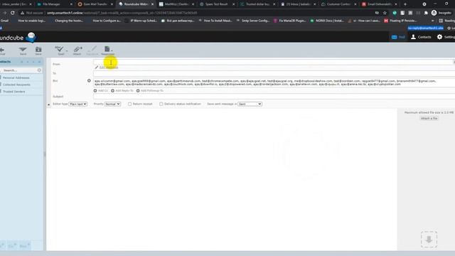 Unlimited email send in inbox. Exim smtp server with IP rotation смотреть онлайн