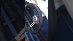 Рулевое управление на лодку Романтика, своими руками