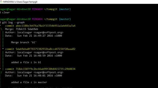 How to view the commits as a graph in git смотреть онлайн