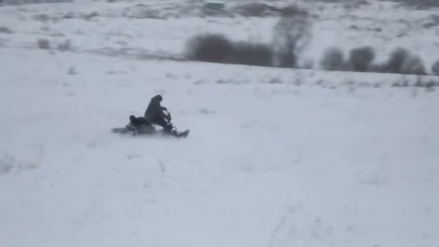 Мотобуксировщик с лыжным модулем Тофалар 500 (толкач) смотреть онлайн