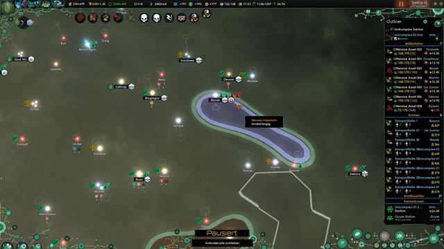 Stellaris ST New Horizon Mod (Borg) [2.1.3 Niven] Deutsch Teil 47 Fluide Invasion смотреть онлайн