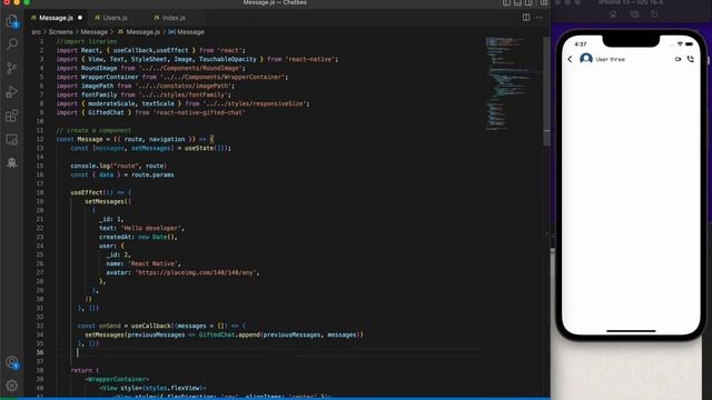 #14 How to use react-native-gifted-chat #axios #nodejs #reactnative @Intellect Developer смотреть онлайн